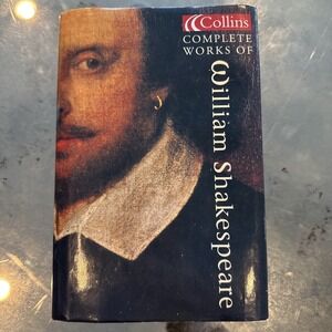 Harper Collins Complete Works of William Shakespeare 1994 DJ HC 1443 Pages
